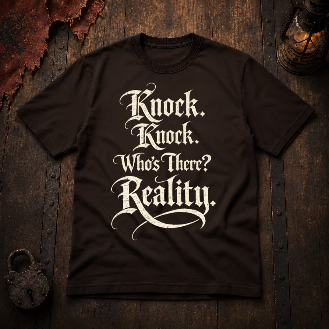 Knock Knock Who's There? Reality T-Shirt
