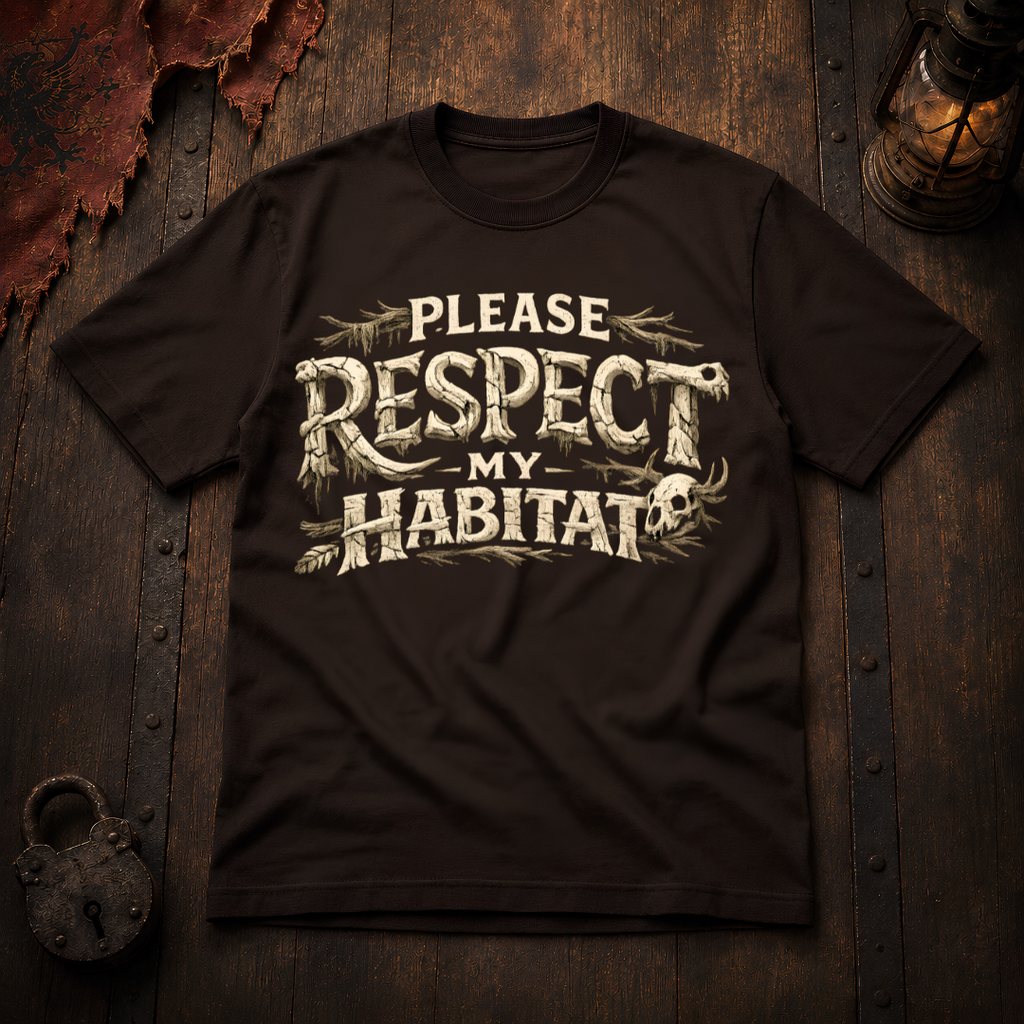 Please Respect My Habitat T‑Shirt