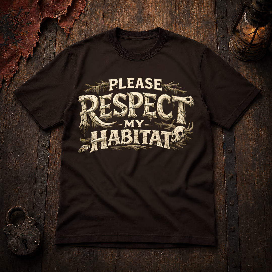Please Respect My Habitat T‑Shirt
