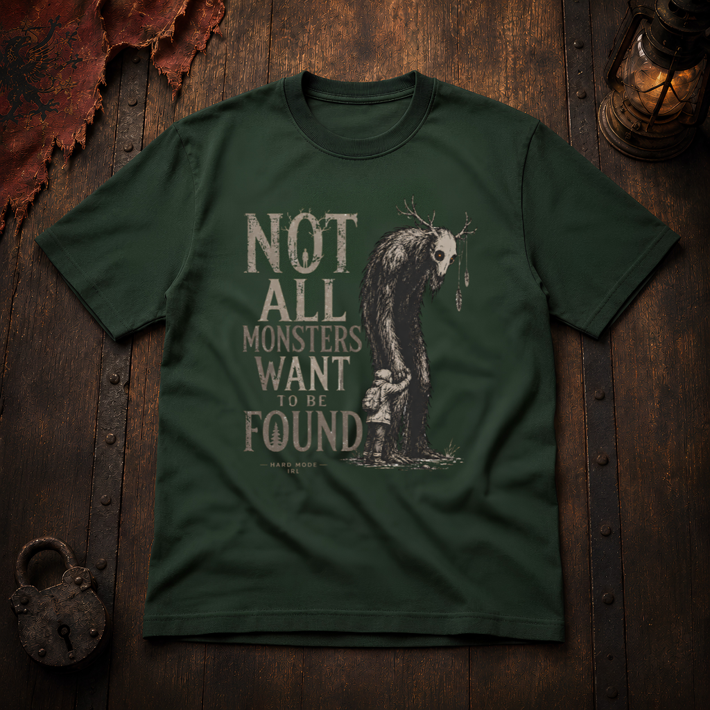 Not All Monsters Want to Be Found T-Shirt