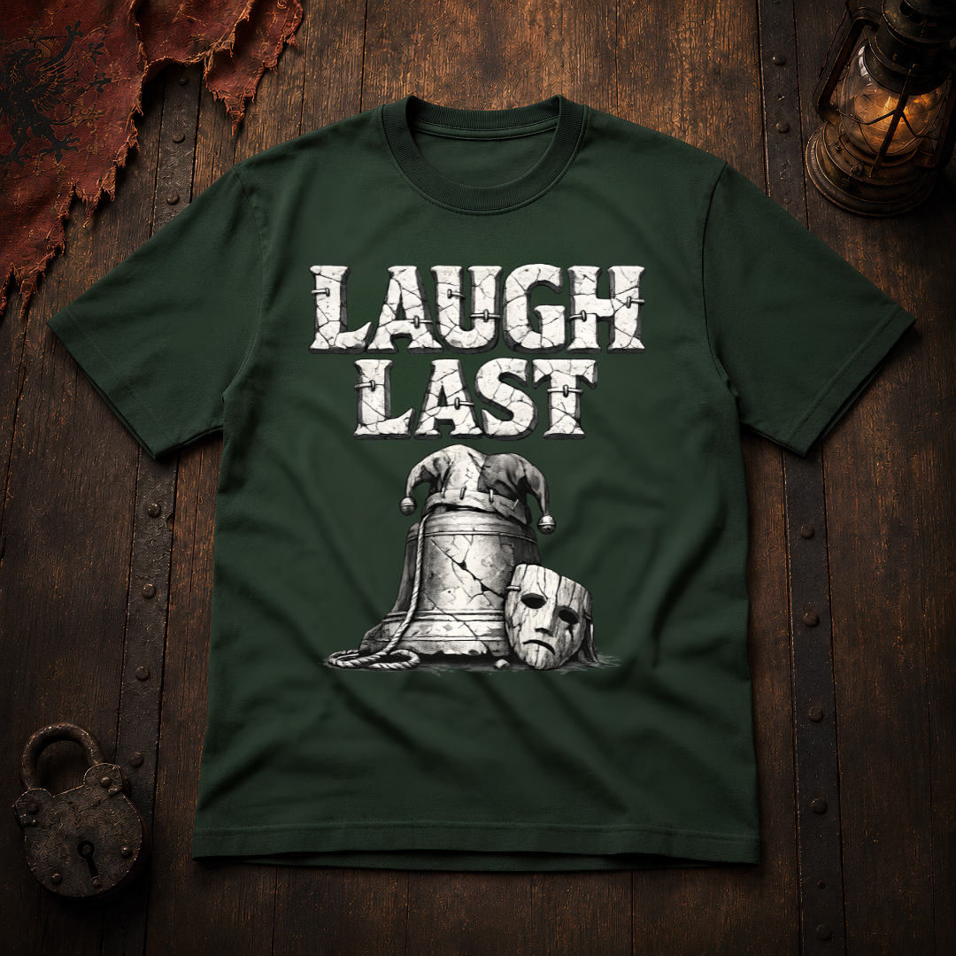 Laugh Last Graphic T-Shirt