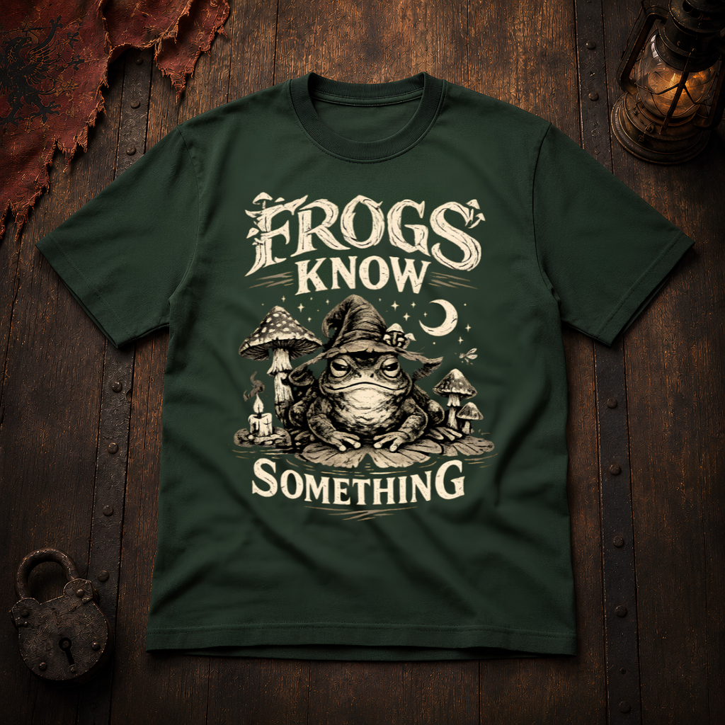 Frogs Know Something T-Shirt
