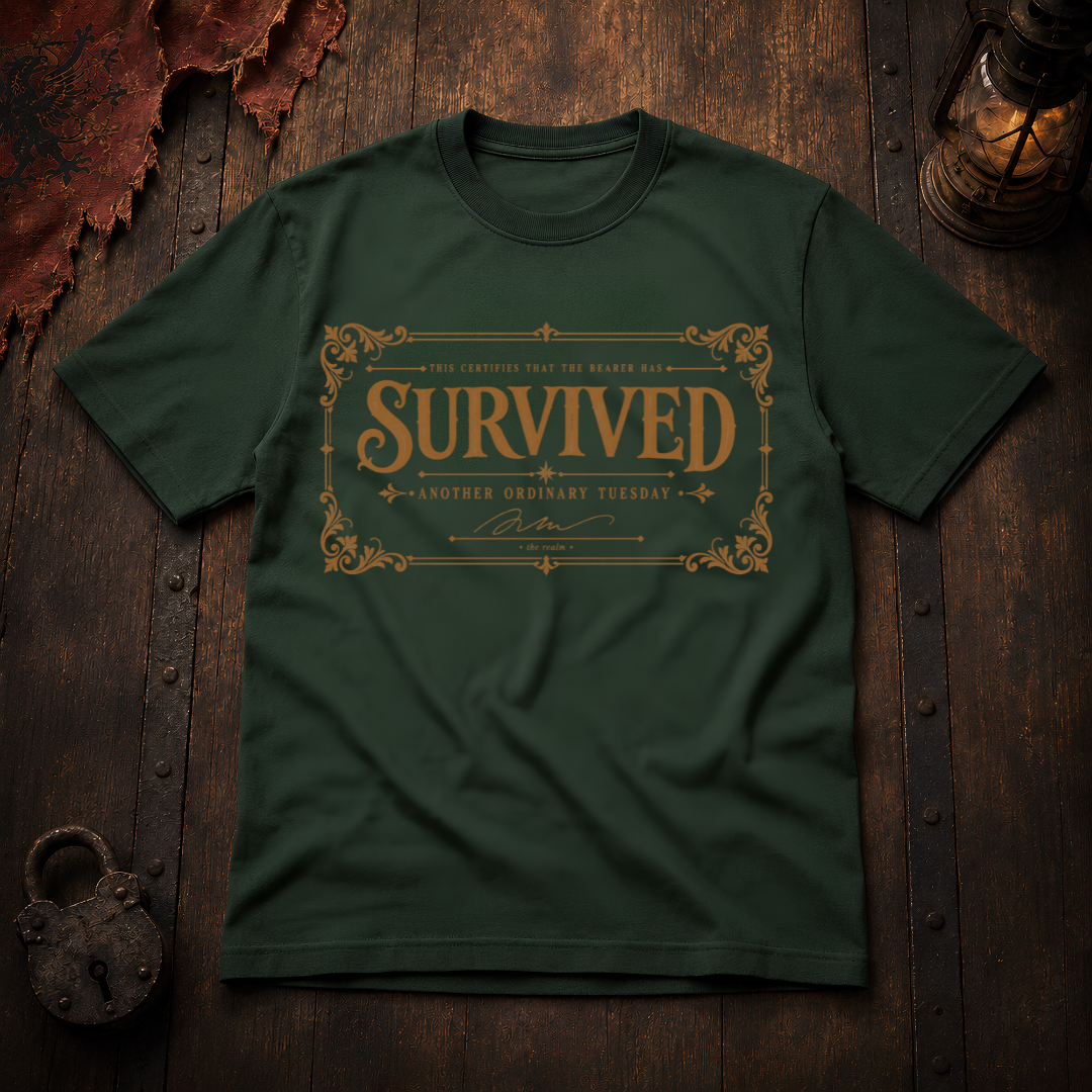 Certificate of Survival T-Shirt