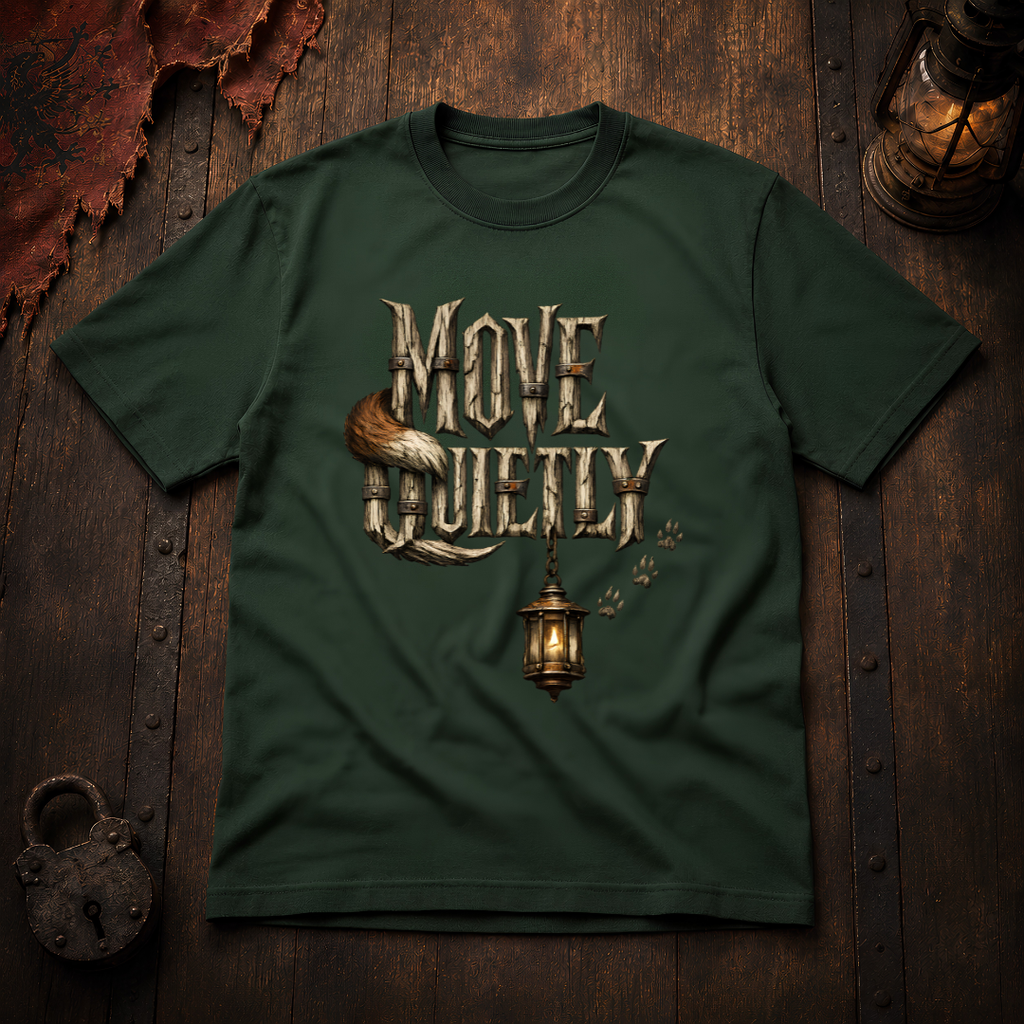 Move Quietly Rustic Fox T-Shirt