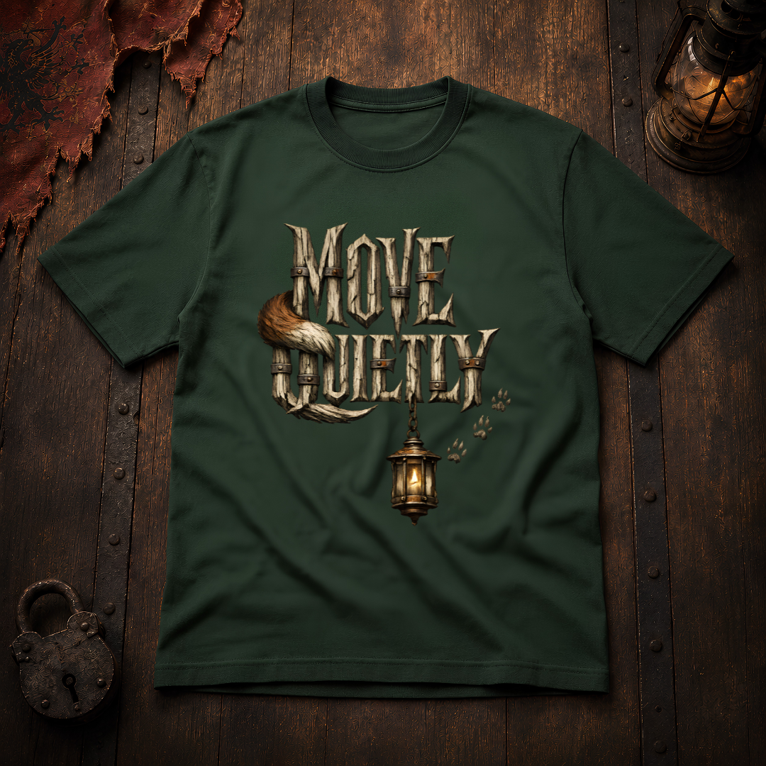 Move Quietly Rustic Fox T-Shirt