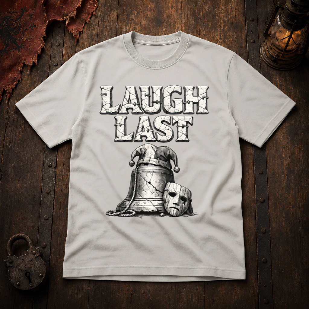 Laugh Last Graphic T-Shirt