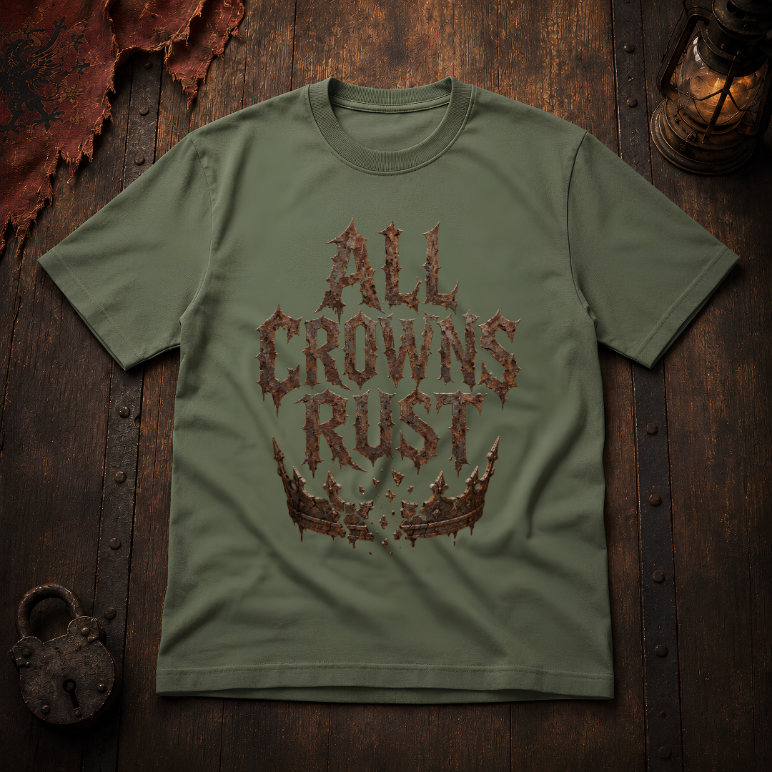 All Crowns Rust Graphic T‑Shirt