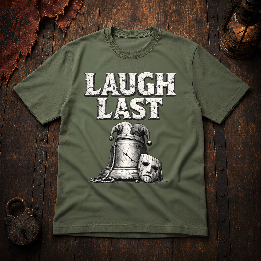 Laugh Last Graphic T-Shirt