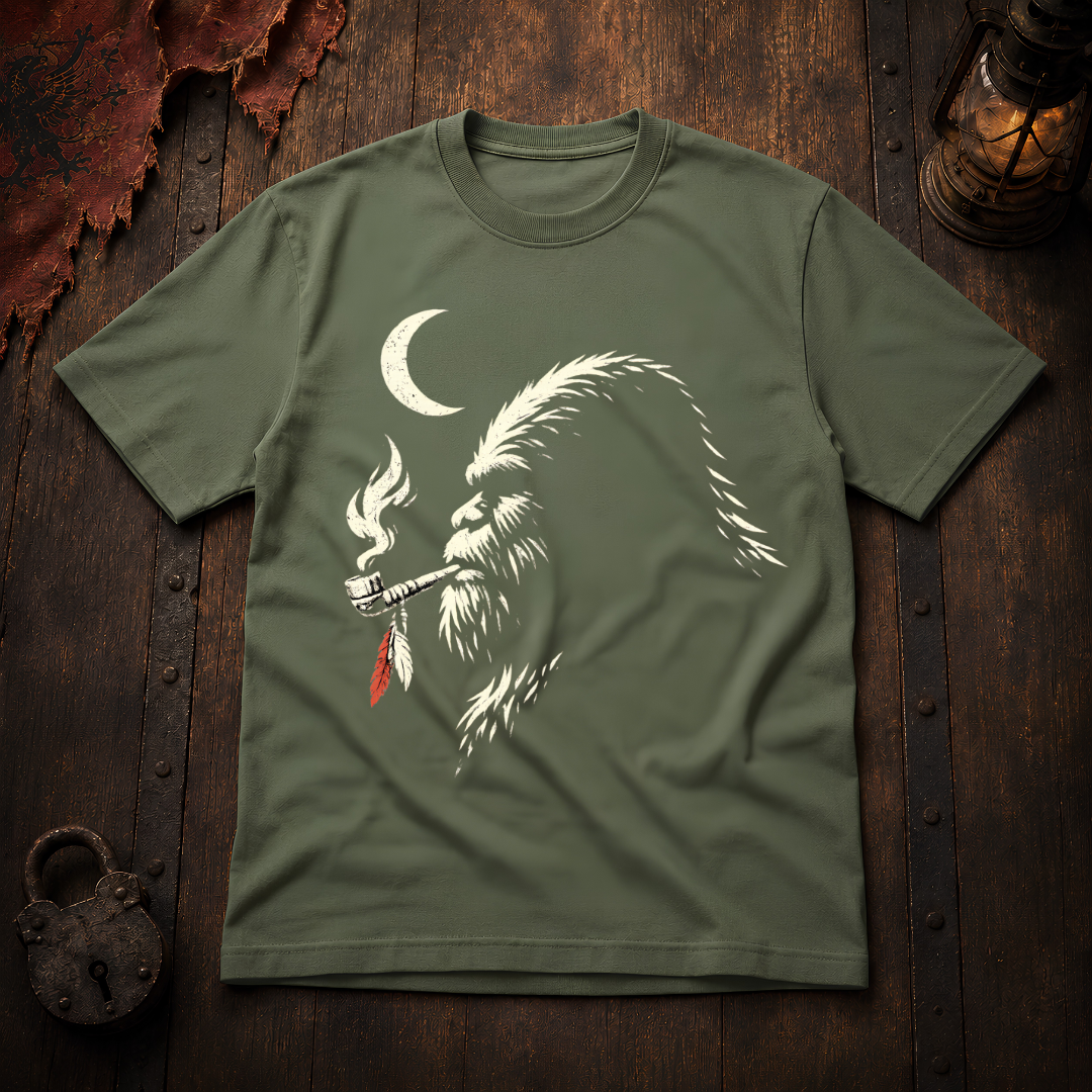 Smoking Bigfoot T-Shirt