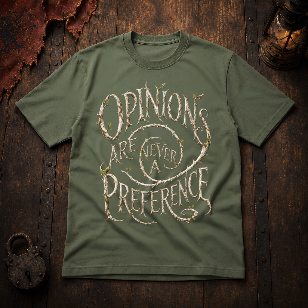 Opinions Are Never Preference T-Shirt