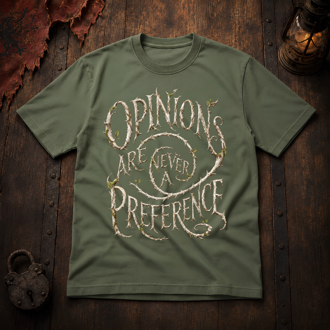 Opinions Are Never Preference T-Shirt