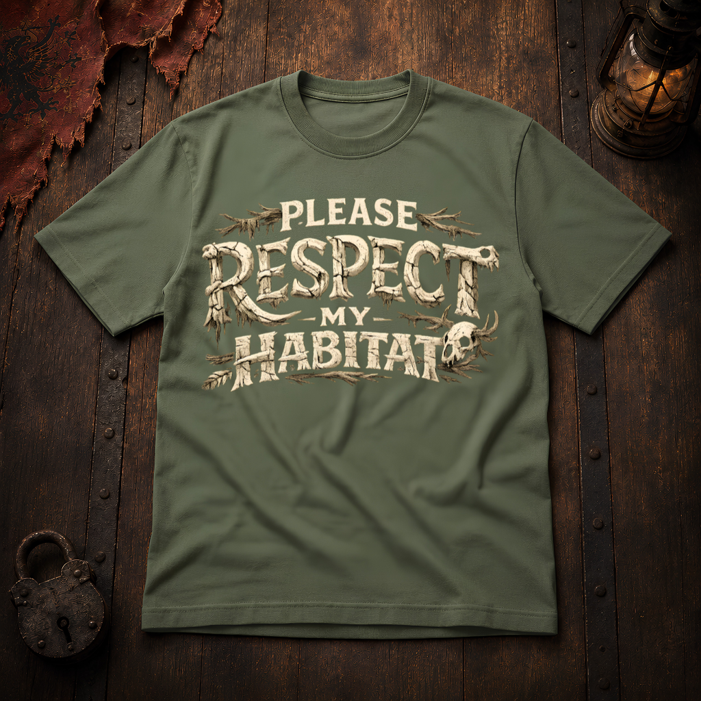 Please Respect My Habitat T‑Shirt