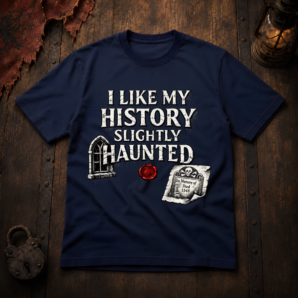 I Like My History Slightly Haunted T-Shirt