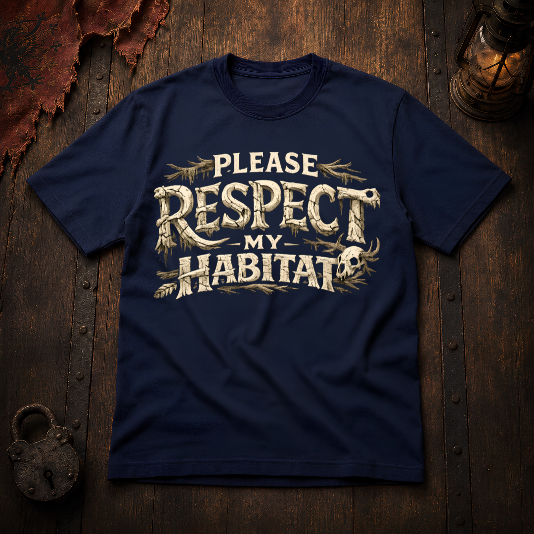 Please Respect My Habitat T‑Shirt