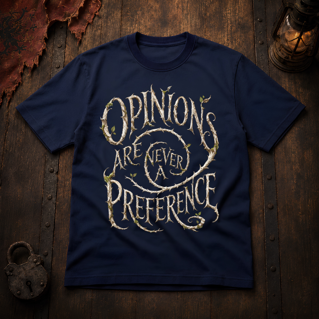 Opinions Are Never Preference T-Shirt