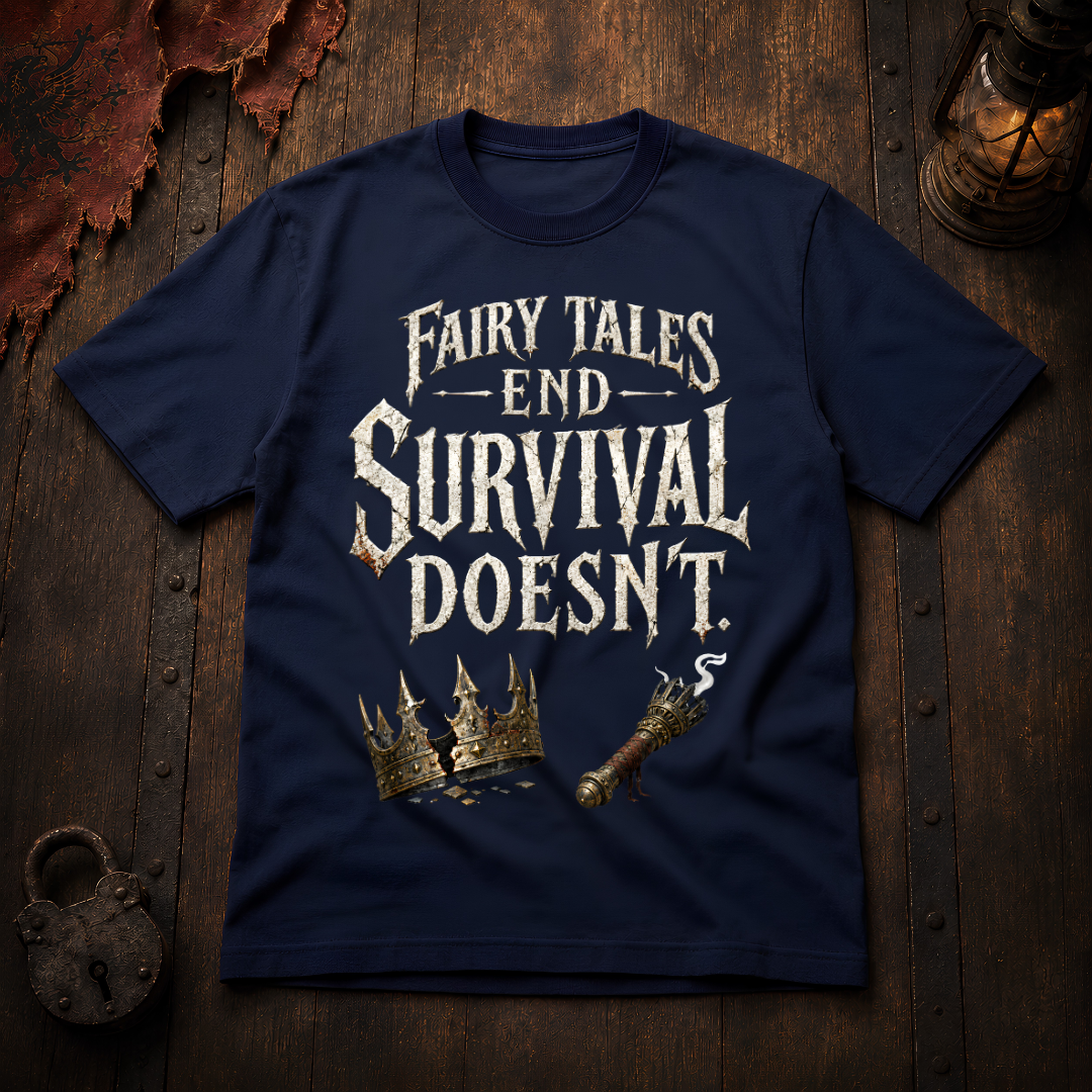 Fairy Tales End, Survival Doesn't T-Shirt