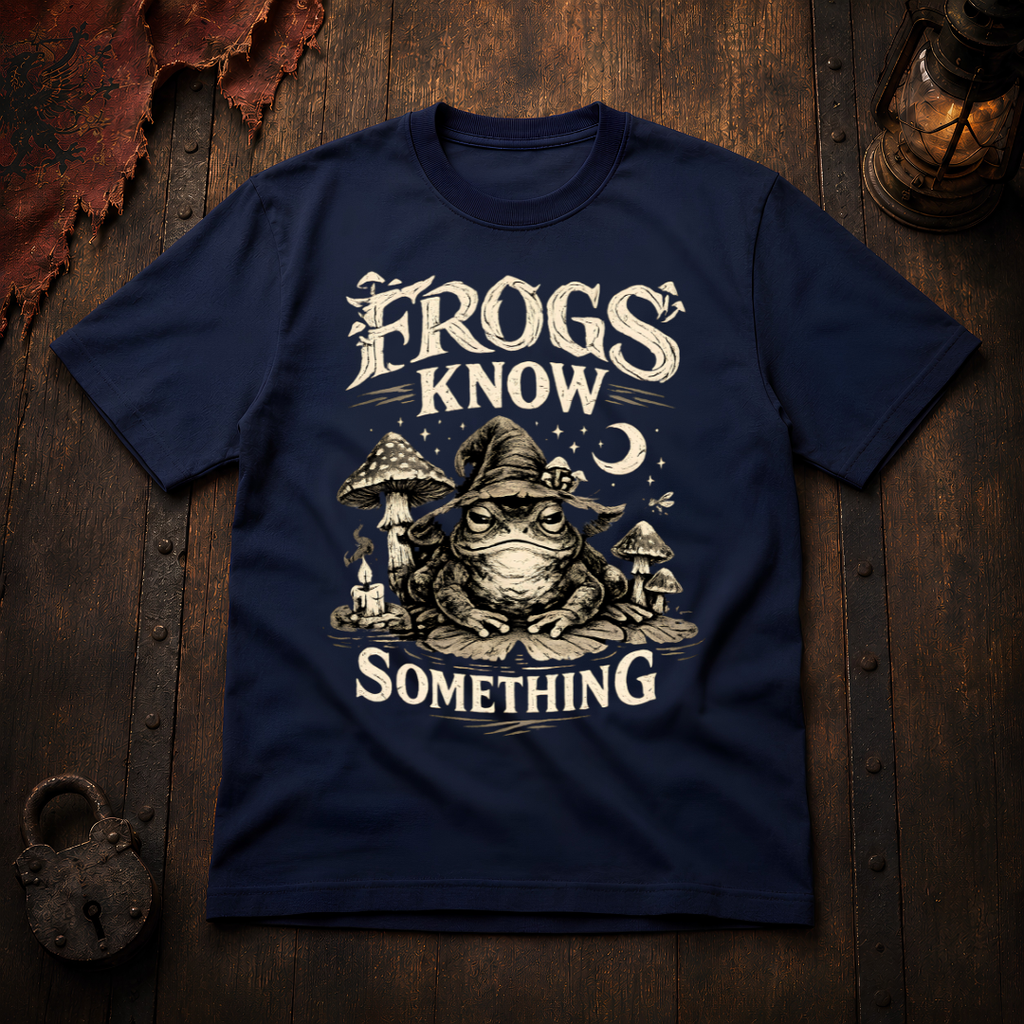 Frogs Know Something T-Shirt
