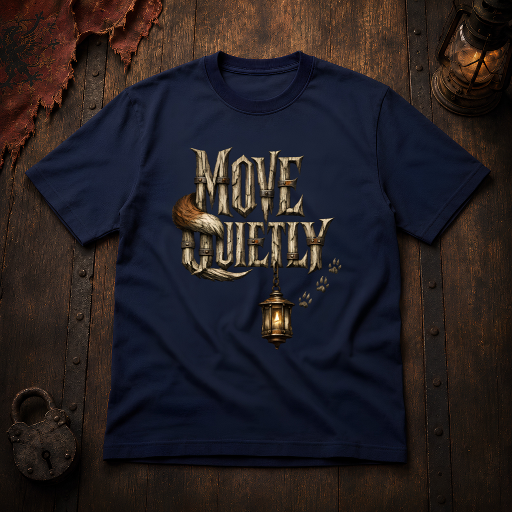 Move Quietly Rustic Fox T-Shirt