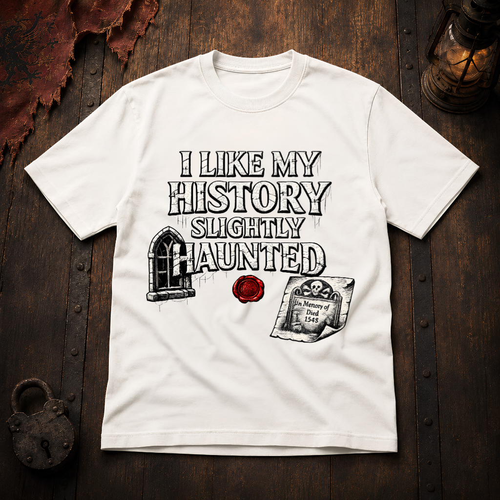 I Like My History Slightly Haunted T-Shirt