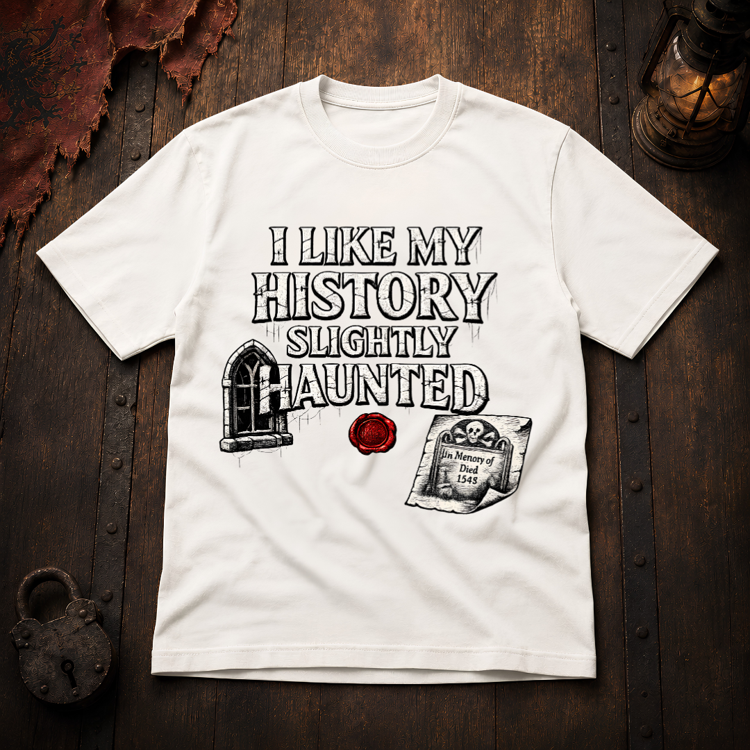 I Like My History Slightly Haunted T-Shirt