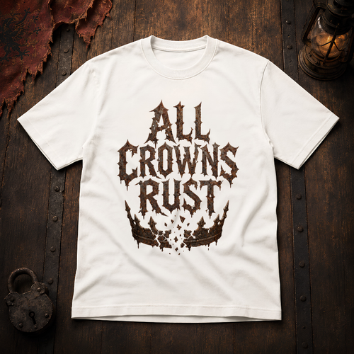 All Crowns Rust Graphic T‑Shirt