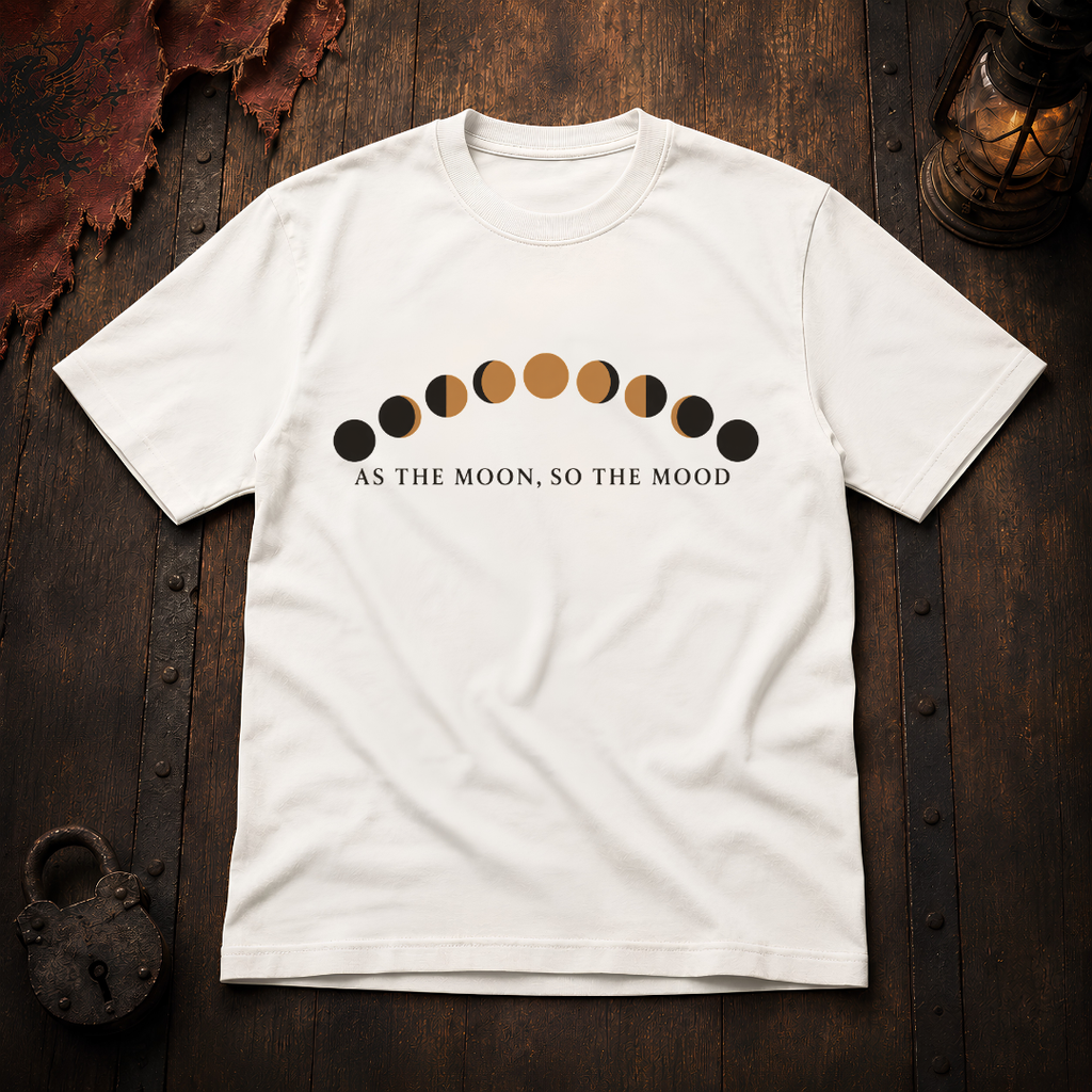As the Moon, So the Mood T-Shirt