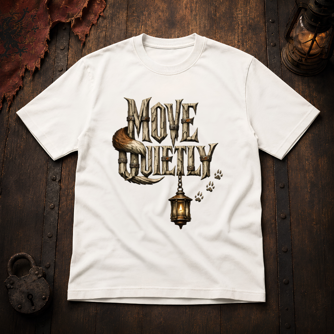 Move Quietly Rustic Fox T-Shirt