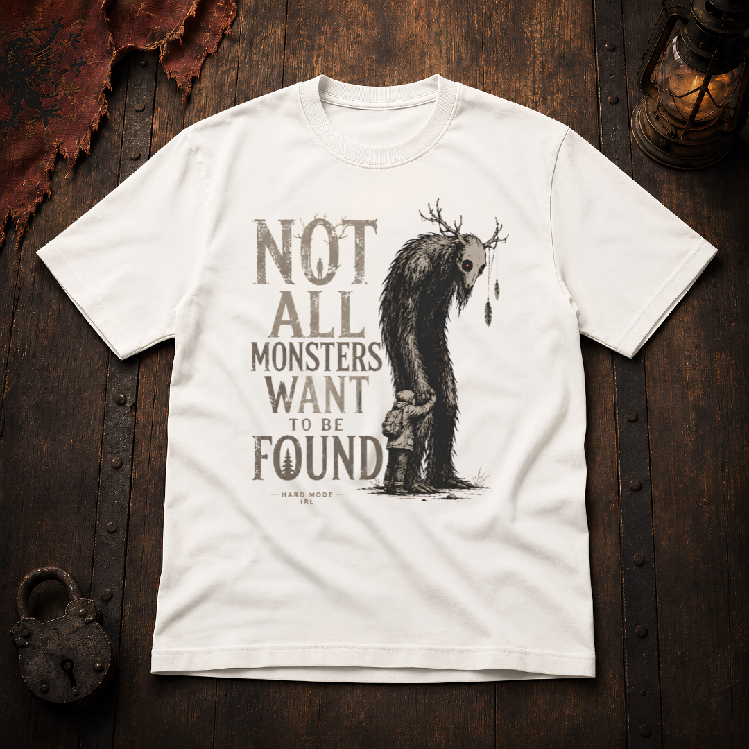 Not All Monsters Want to Be Found T-Shirt